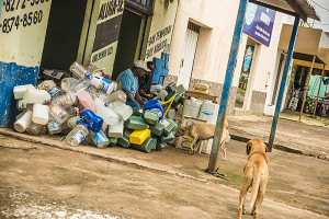 Les catadores, dénomination des ramasseurs de déchets